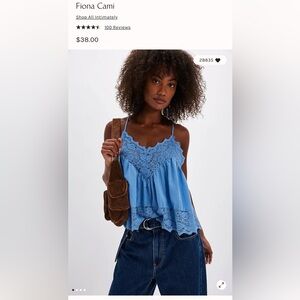 Free People Fiona Cami XL